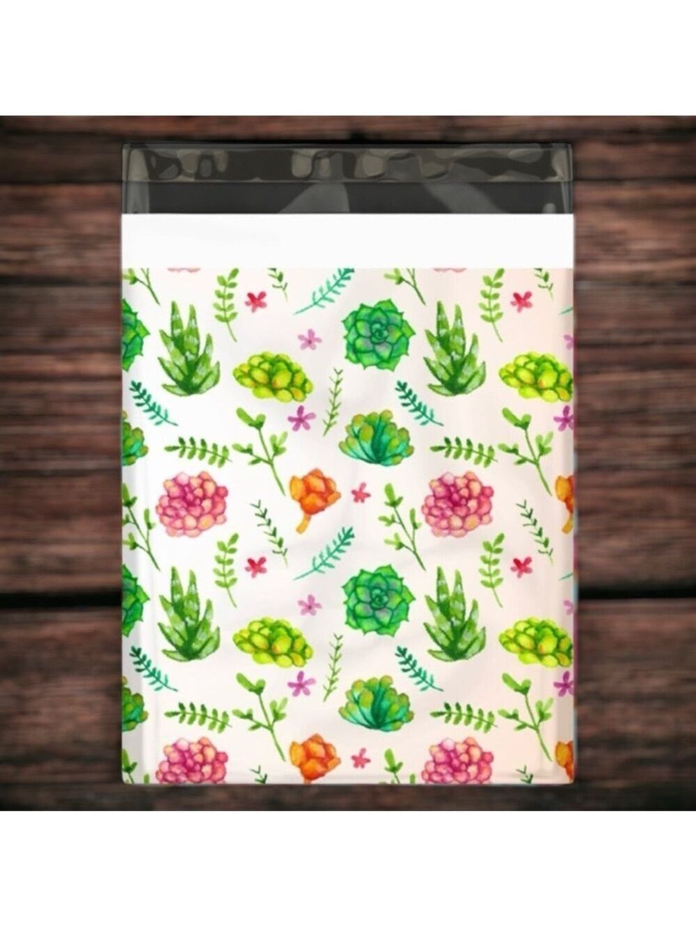 25 10X13 Poly Mailers Succulents  Shipping Envelopes PRICE IS FIRM - Picture 4 of 11